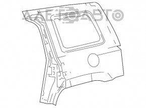 Aripa spate stânga Jeep Patriot 11-17