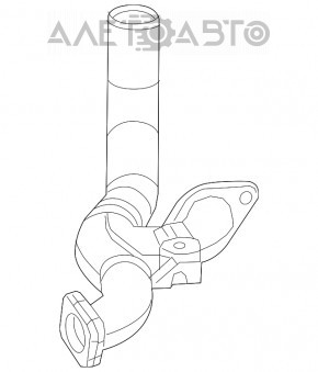 Приемная труба Dodge Journey 11- 3.6 awd