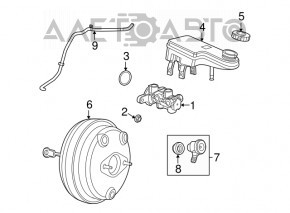 Бачок ГТЦ Dodge Journey 11-