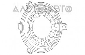 Difuzor spate stânga Jeep Grand Cherokee WK2 11-21