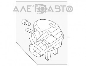 Rezonatorul filtrului de aer pentru Dodge Journey 11- 3.6