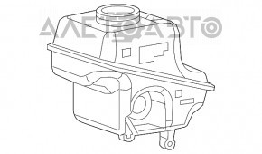 Бачок ГТЦ Dodge Challenger 09-