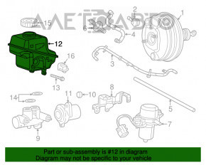 Rezervorul de combustibil GTZ Dodge Challenger 09-