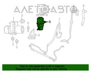 Rezervorul de ulei de direcție asistată pentru Jeep Grand Cherokee WK2 11-15