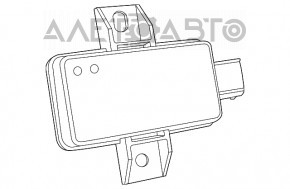 Monitorizarea presiunii anvelopelor TPMS - Receptor Fiat 500 13-19