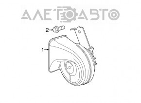 Semnalul dreapta Fiat 500 12-19