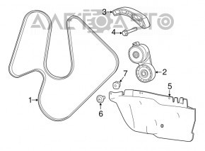 Protecția arcului drept pentru Fiat 500 12-19