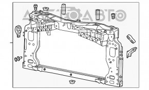 Телевизор панель радиатора Dodge Dart 13-16