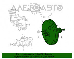 Amplificator de vid Fiat 500 12-13