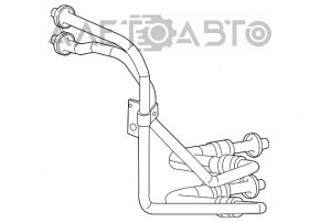 Tuburile de răcire a transmisiei automate Jeep Cherokee KL 14-18 3.2