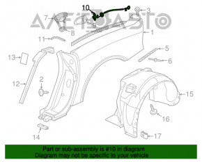 Blocare capac rezervor Dodge Dart 13-16