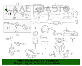 Ручка КПП Fiat 500 12-17 МКПП