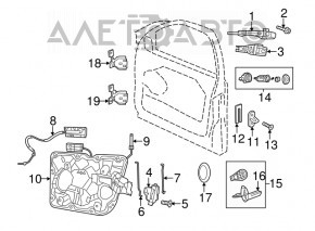 Cheie Jeep Grand Cherokee WK2 14-21 inteligentă, 3 butoane