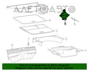 Cric Jeep Cherokee KL 14-