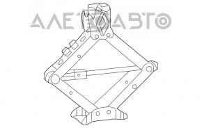 Setul de instrumente Jeep Cherokee KL 14-