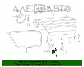 Capac portbagaj Dodge Dart 13-16