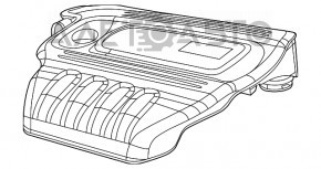 Накладка двигателя Dodge Dart 13-16 2.0