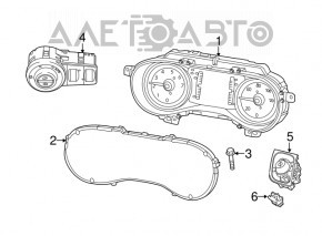 Controlul luminii Chrysler 200 15-17