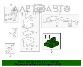 Receptor de aer Jeep Cherokee KL 14-18 2.4