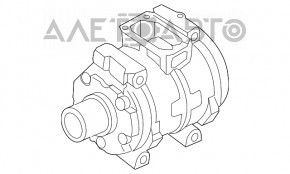 Компрессор кондиционера Dodge Charger 15-20 рест MC447160-7114