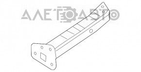 Amplificatorul de subramă frontal stânga Chrysler 200 15-17