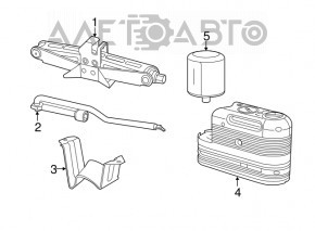 Compresorul de umflare a roților Fiat 500X 16-