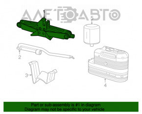 Cric Fiat 500L 14-