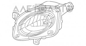 Semnalizator stânga Fiat 500L 14-18