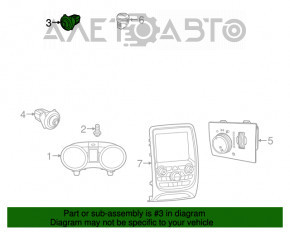 Кнопка зажигания Start-Stop Dodge Journey 11-