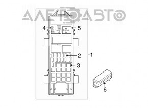 Блок предохранителей подкапотный Dodge Grand Caravan 11-20