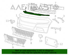 Capacul televizorului Dodge Charger 11- 3.6