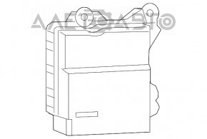 Modulul airbag SRS calculator pentru pernele de siguranță Fiat 500L 14-