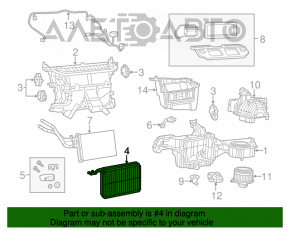 Evaporator Dodge Charger 11-