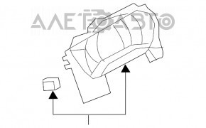 Panoul de instrumente Nissan Murano z51 09-14