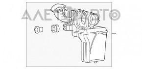 Receptor de aer Chrysler 200 15-17 2.4