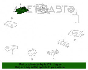 Modulul de control al caroseriei Dodge Charger 15-20