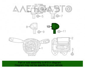 Senzor airbag dreapta fata Jeep Compass 17-