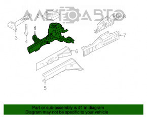 Roata din față stânga a Fiat 500X 16-18, de culoare roșie