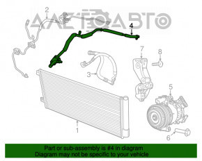 Compresorul de aer condiționat al încălzitorului Jeep Renegade 15 - tip 1