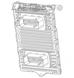 Modulul ECU al motorului Jeep Compass 17- 2.4