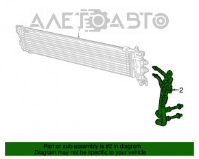 Tuburile de răcire a uleiului Jeep Renegade 15-