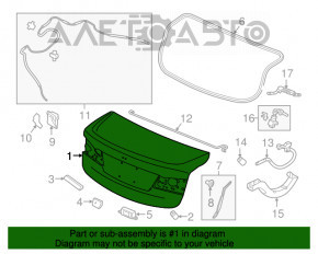 Capac portbagaj Acura TLX 15-