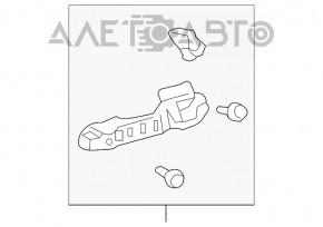 Mecanismul manetei ușii din față dreapta pentru Toyota Camry v30 2.4