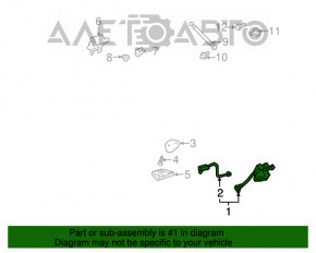 Blocare portbagaj Toyota Prius 2004-2009