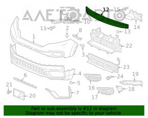 Amplificatorul de bara fata pentru Honda CRV 17-22