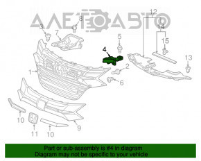 Suport grilaj radiator stânga Honda HR-V 16-18