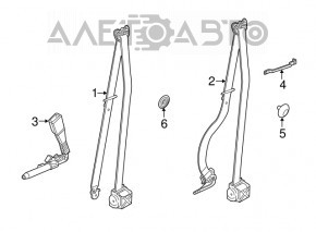 Tensor curelei față stânga BMW X5 X6 E70 E71 07-13