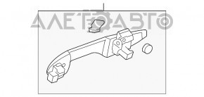 Ручка двери внешняя задняя правая Acura MDX 07-13