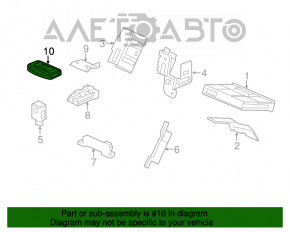 Ключ smart Acura MDX 14-20 5 кнопок