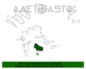 Controlul climatizării pentru Subaru Forester 08-13 SH